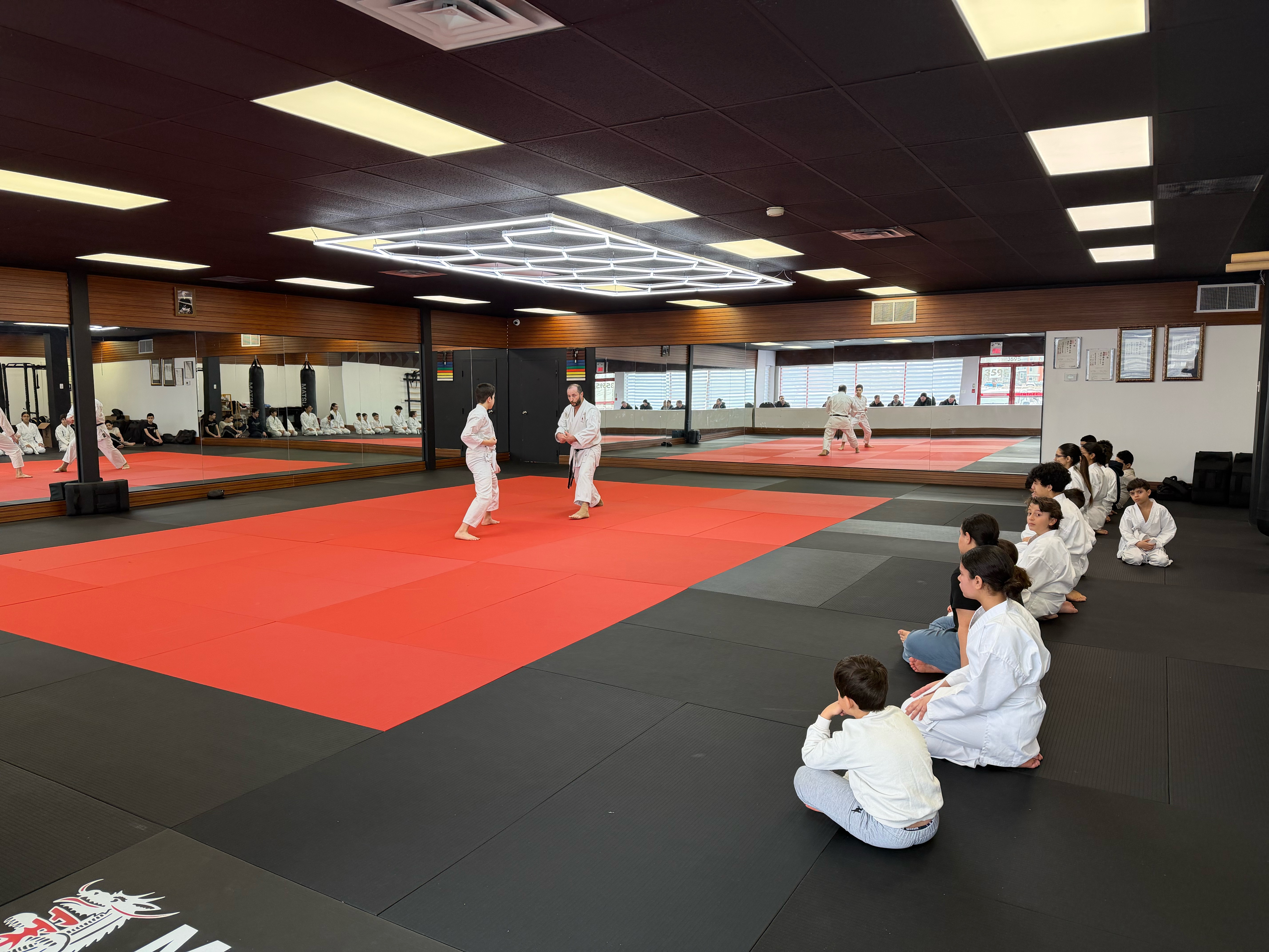 Démonstration technique par un instructeur