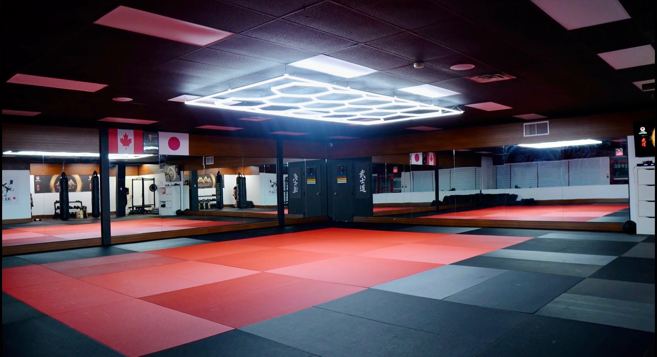 Salle d'entraînement de l'académie